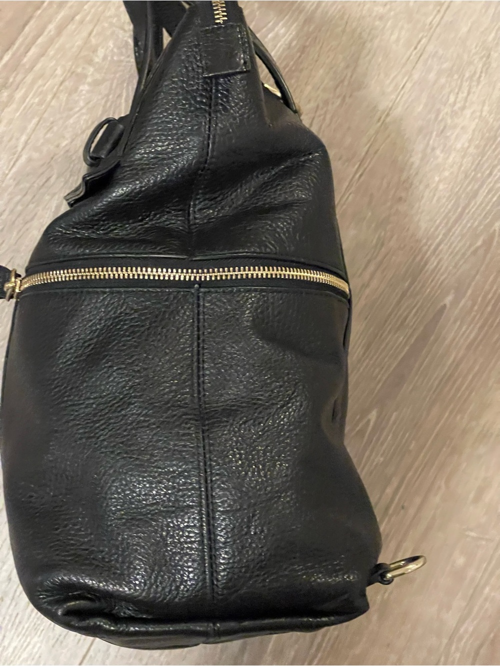 henri bendel Black Leather Convertible Top-Handle Backpack never used - Picture 15 of 16